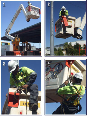 Escaping with an emergency descent device