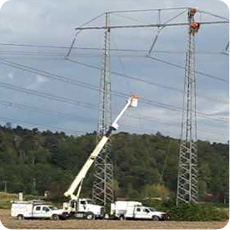 Working on Power Lines